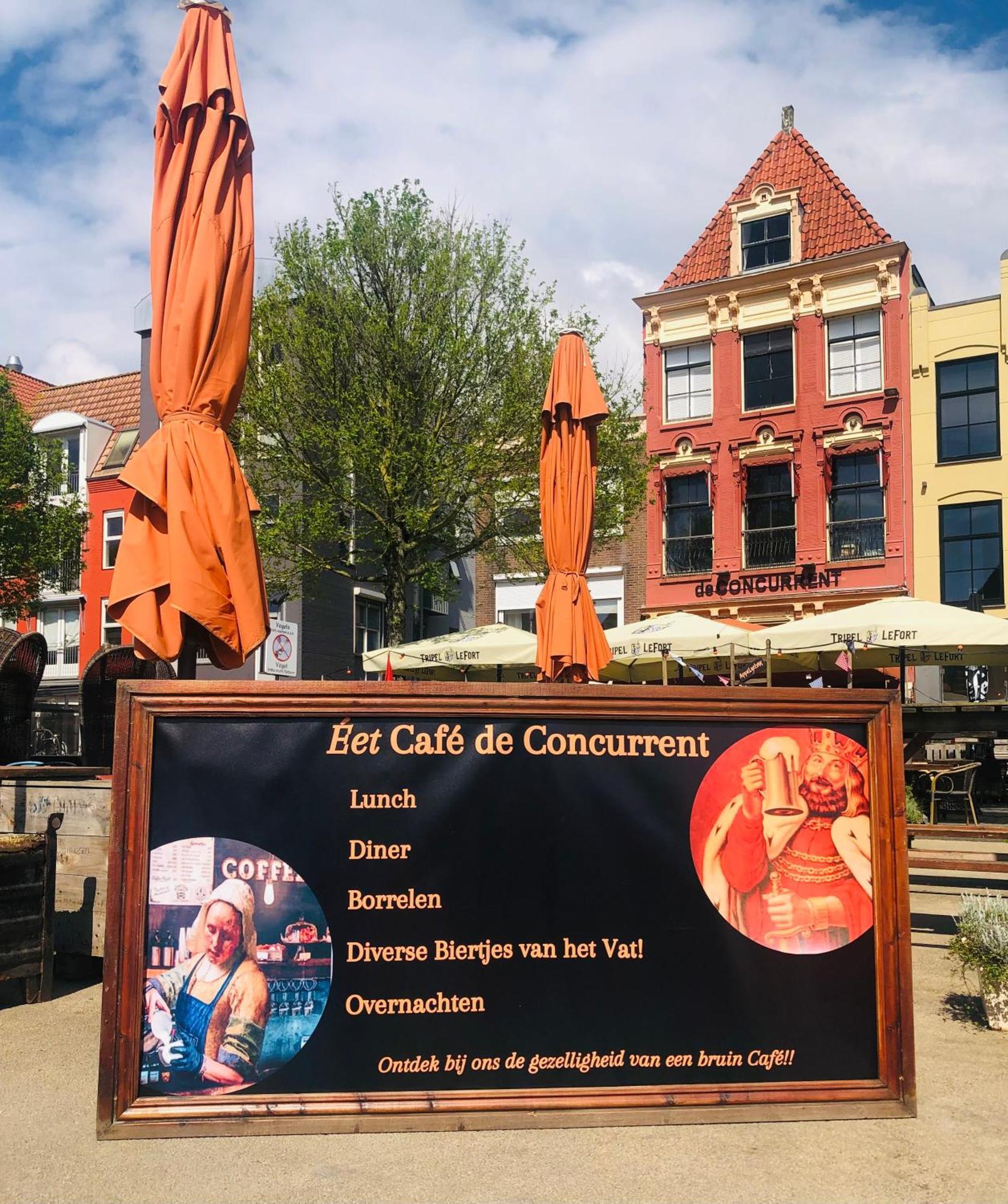 Slapen Bij Cafe De Concurrent Hotel Vlissingen Exterior photo